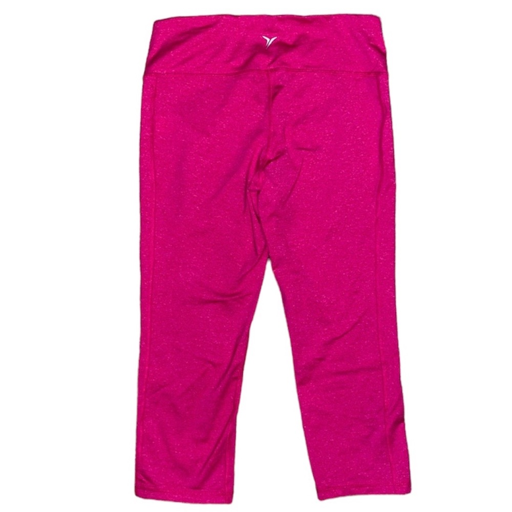 Old Navy Active Hot Pink Capri Leggings - Picture 2 of 7